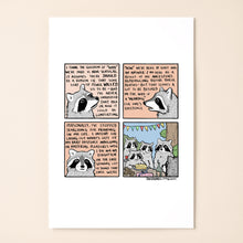 Load image into Gallery viewer, Raccoon Party