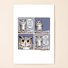 Load image into Gallery viewer, Intimidating Owl