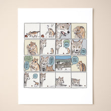 Load image into Gallery viewer, Coyote and Chipmunk