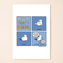Load image into Gallery viewer, How To Draw A Seagull