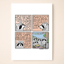 Load image into Gallery viewer, Raccoon Party