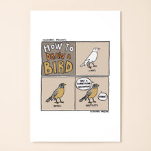 Load image into Gallery viewer, How To Draw A Bird