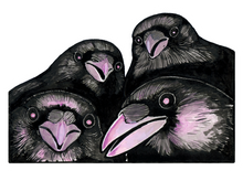 Load image into Gallery viewer, Enchanted Crows Sticker
